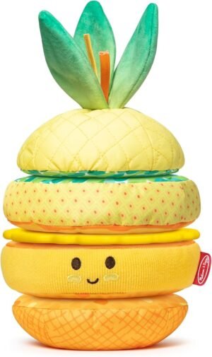 Multi-Sensory Pineapple Soft Stacker Infant Toy