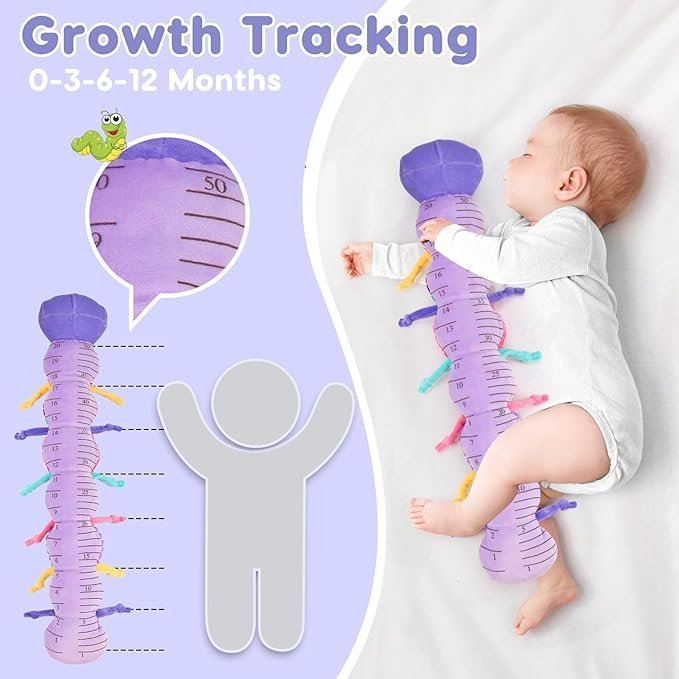 71UVTILiwUL._AC_SX679_.jpg Musical Stuffed Plush Caterpillar Toy - Image 27