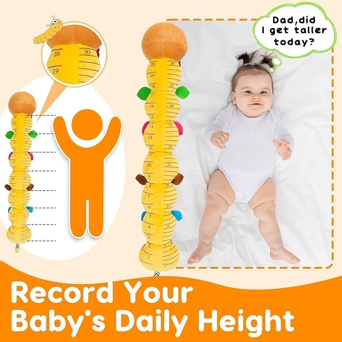 71dE2p30UiL._AC_SX679_.jpg Musical Stuffed Plush Caterpillar Toy - Image 15